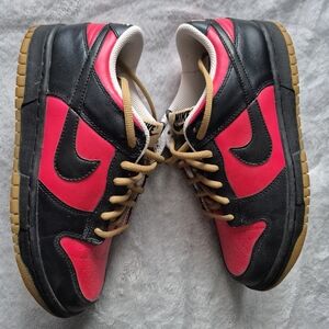 Nike Dunks - Black and Pink Sneakers